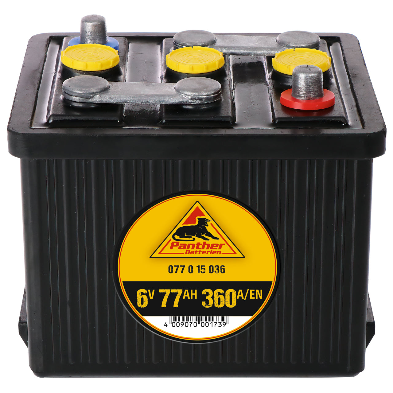 Panther Oldtimer 07715 6V 77Ah 360A/EN